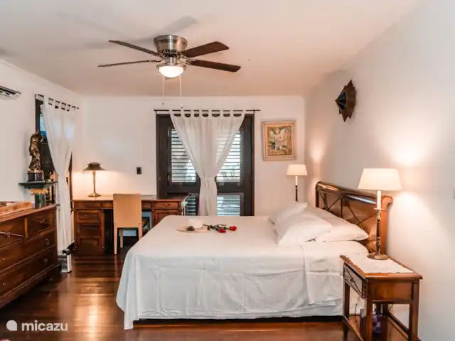 Oceanfront Home en Bonaire, Bonaire, Sabadeco - villa Dormitorio