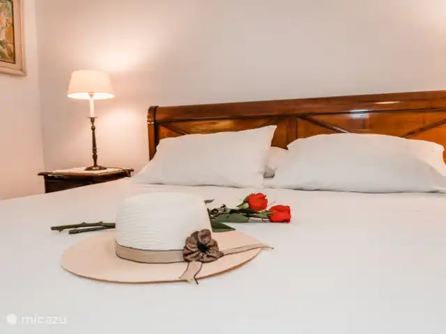 Oceanfront Home en Bonaire, Bonaire, Sabadeco - villa Cama Dormitorio 1