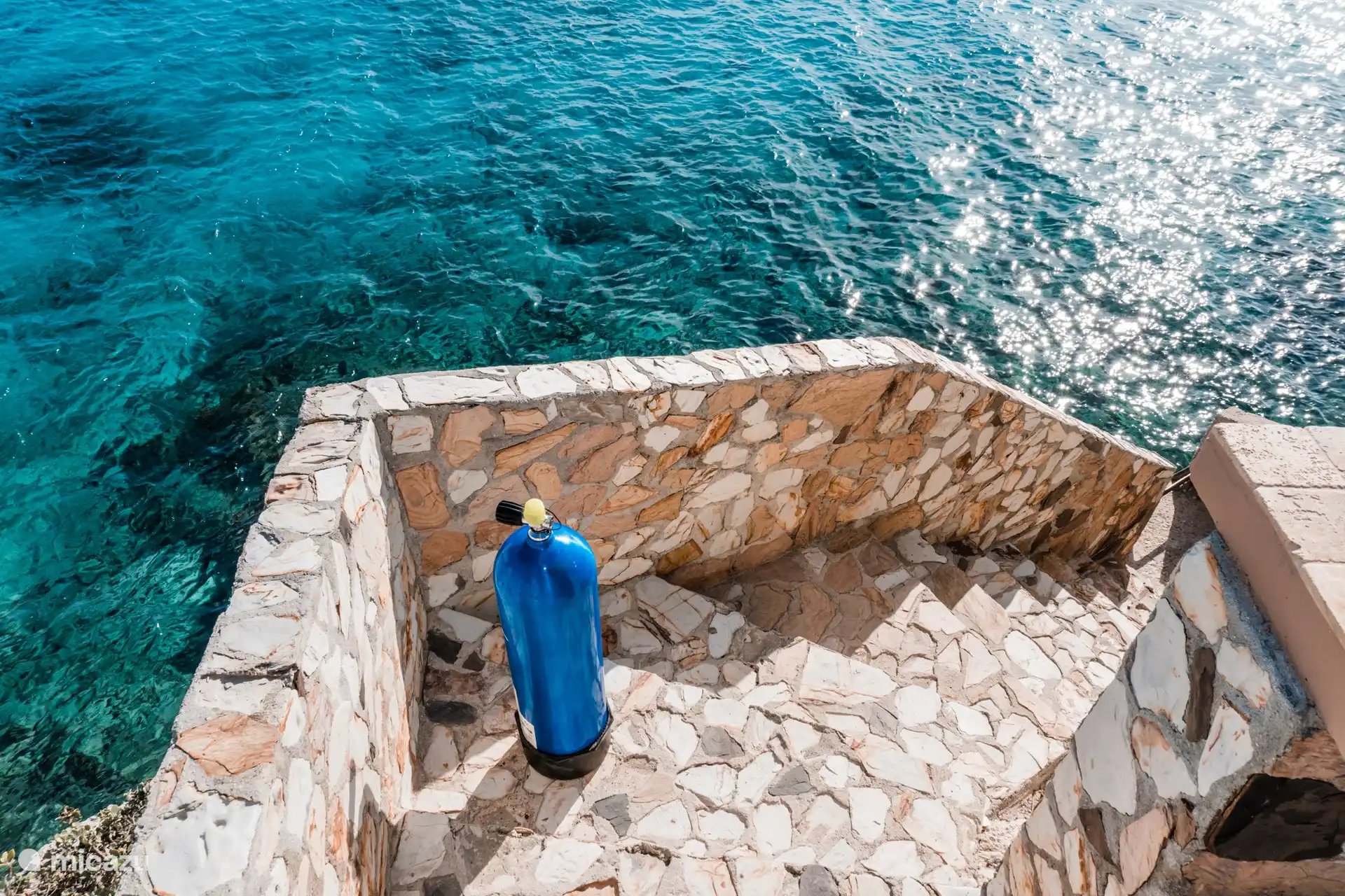 Die Treppe zum Wasser