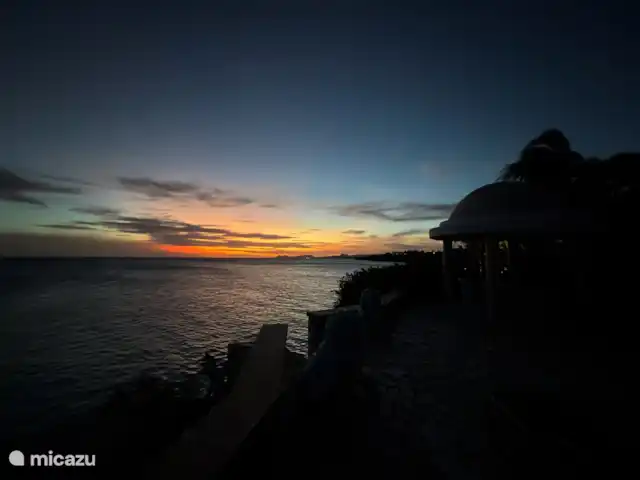 Oceanfront Home en Bonaire, Bonaire, Sabadeco - villa Hermoso cielo al atardecer