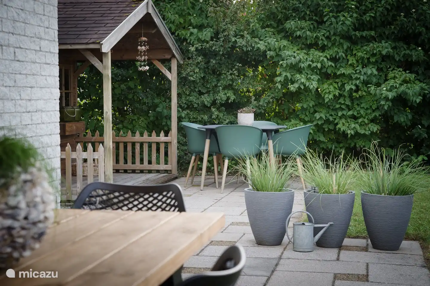 Rückseite von Haus 126