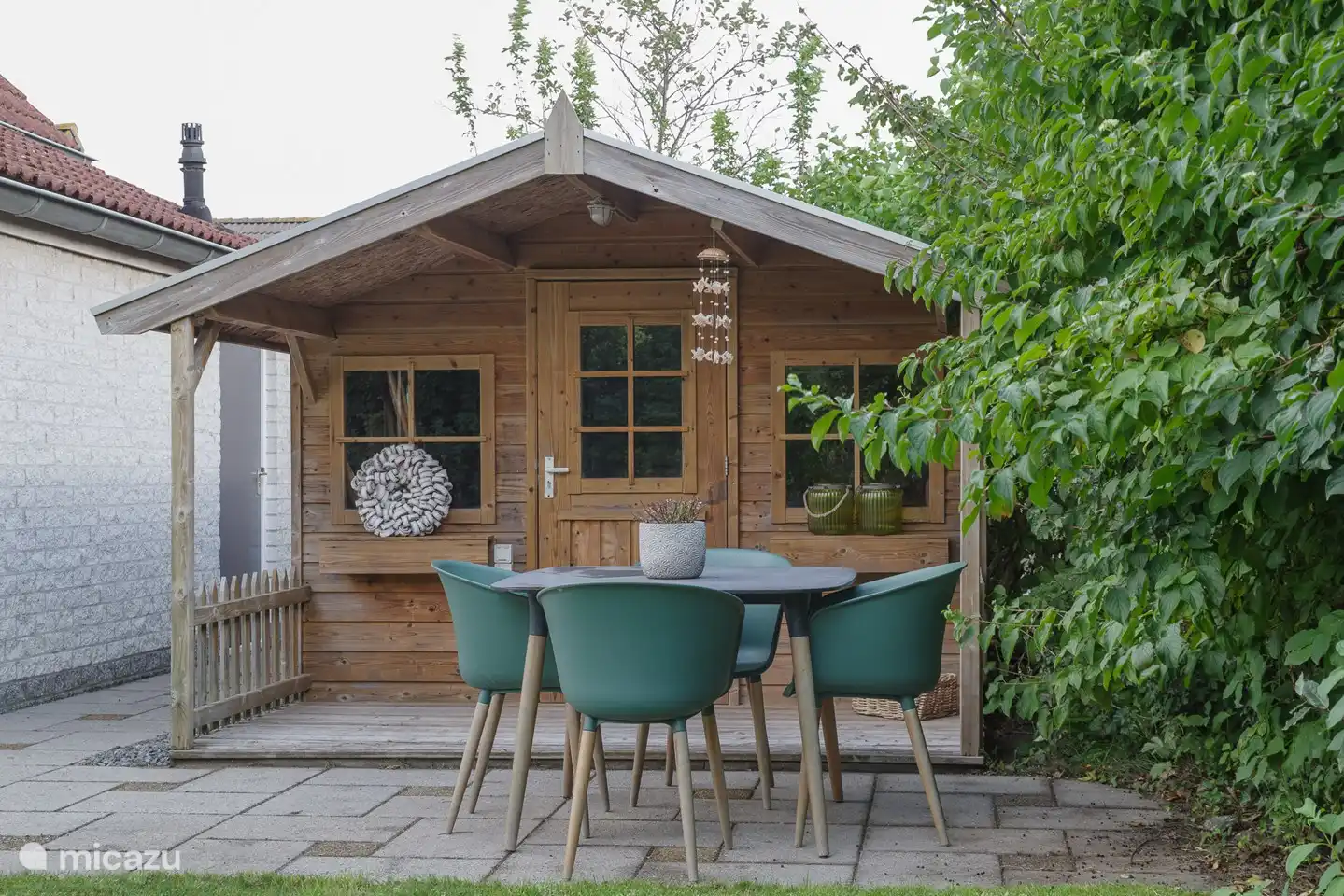 Rückseite von Haus 126