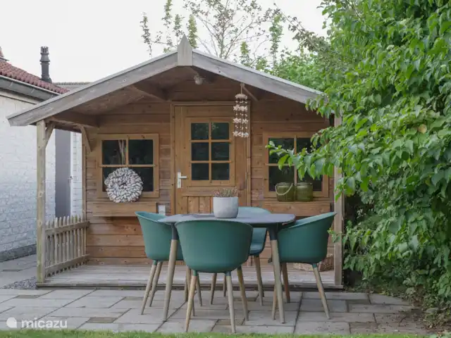 Villapark de Oesterbaai - 126 | Pays-Bas, Zélande, Wemeldinge - maison de vacances Arrière de la maison 126