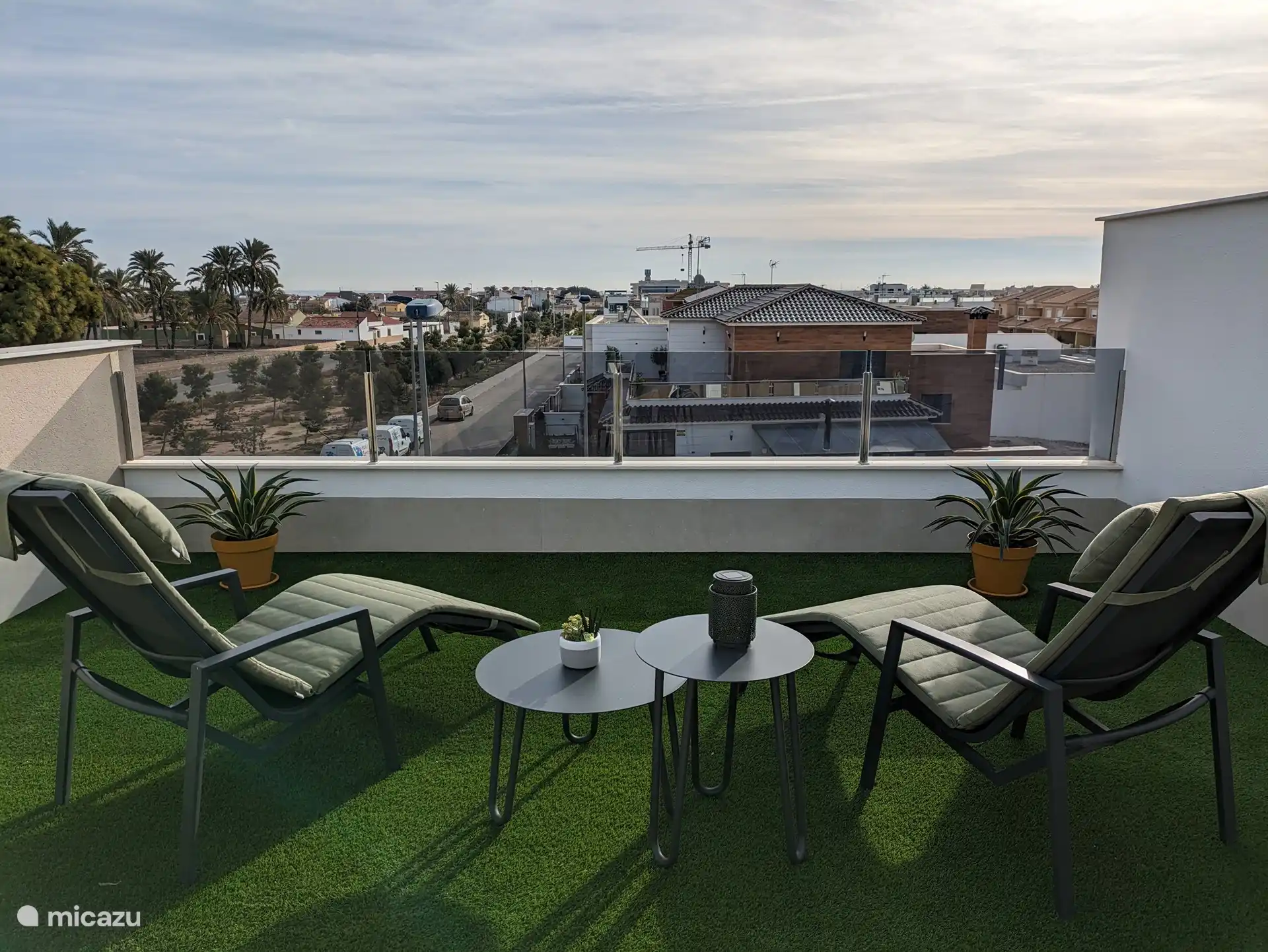 Vue depuis le toit-terrasse