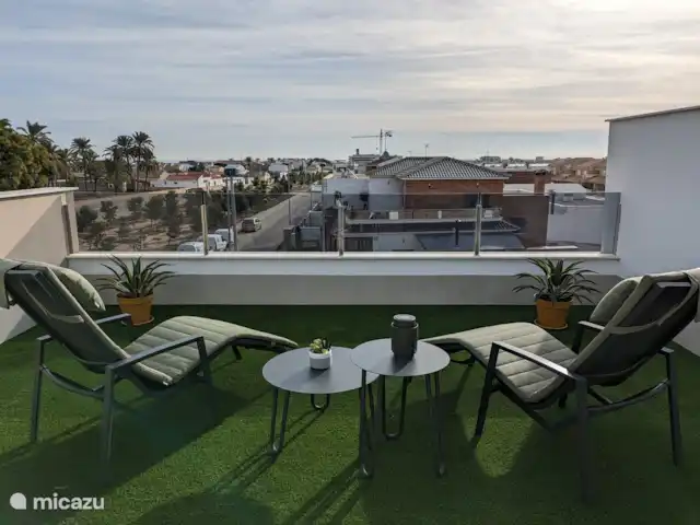Casa Zinzi en España, Murcia, San Pedro del Pinatar - penthouse Vista desde la azotea