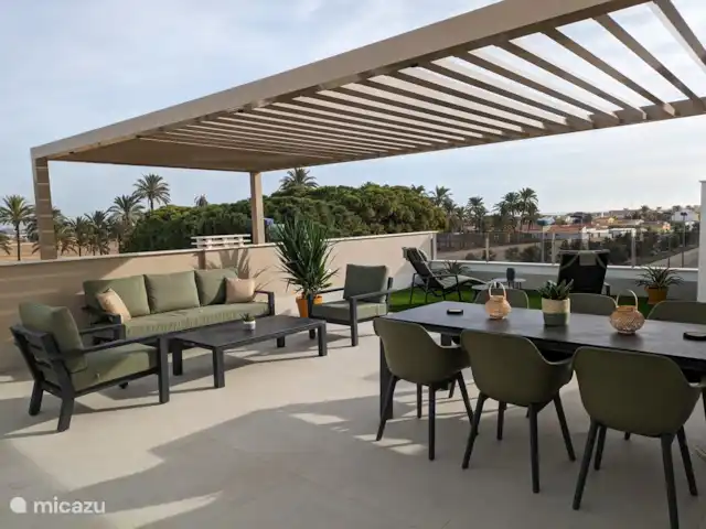 Casa Zinzi en España, Murcia, San Pedro del Pinatar - penthouse Vista general de la azotea