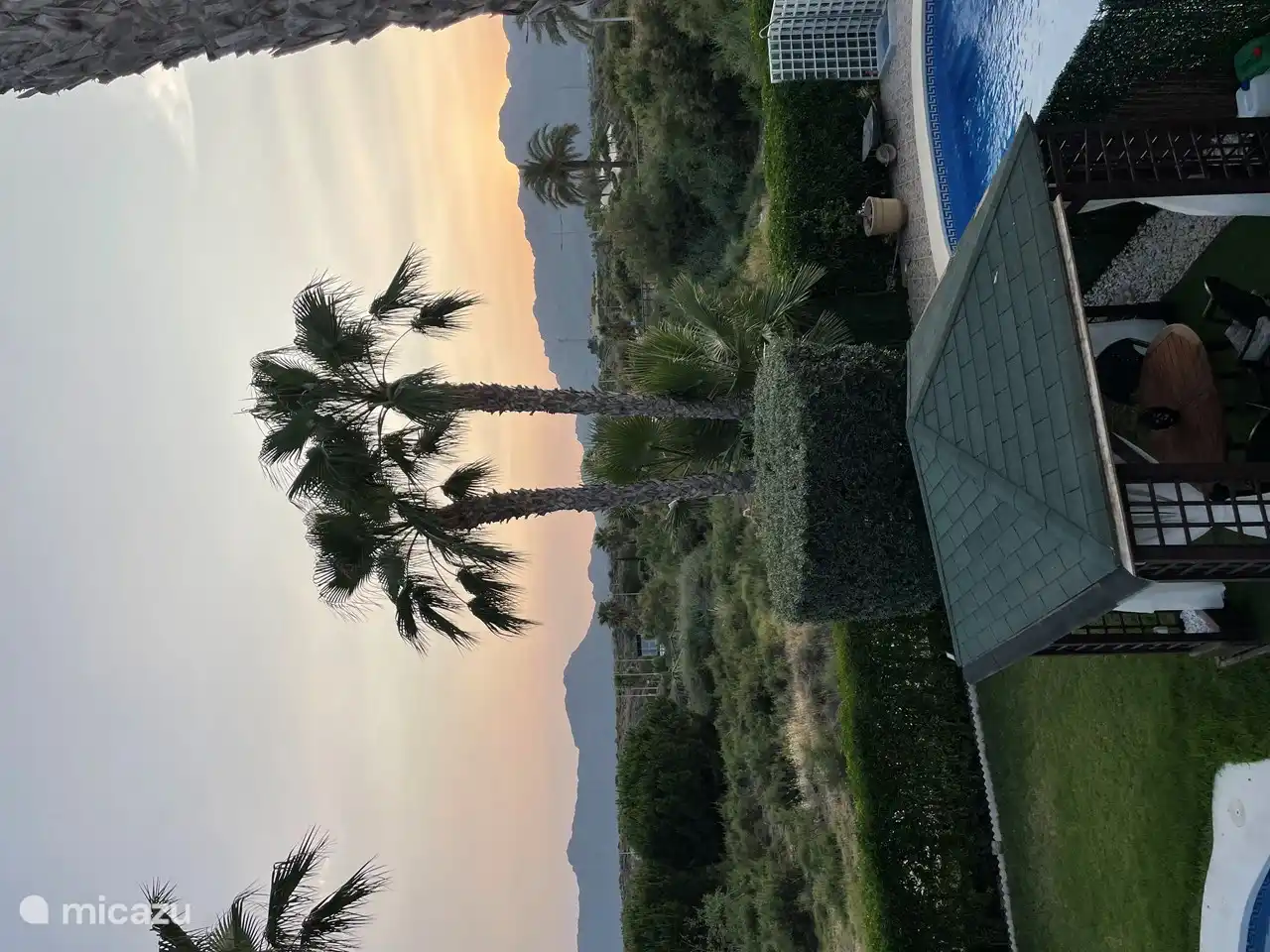 Blick von der Dachterrasse 