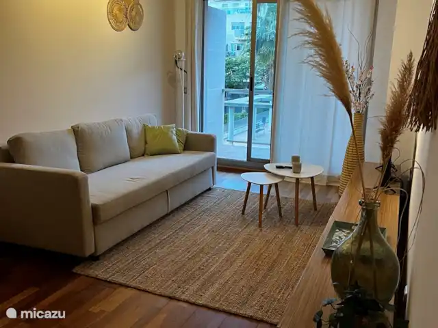 La Casa Calma en España, Costa del Sol, Torremolinos - apartamento Salón/sofá cama