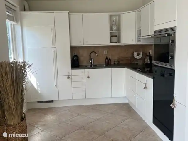 Villa Junio Rosy en Países Bajos, Güeldres, Wijchen - casa vacacional Cocina con todas las comodidades, frigorífico, congelador, lavavajillas, horno, etc.