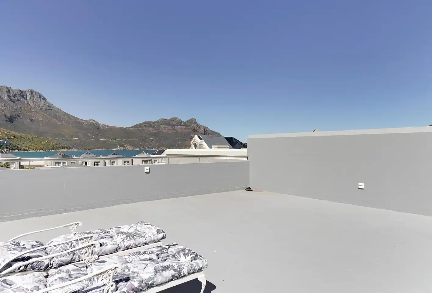 La terrasse sur le toit