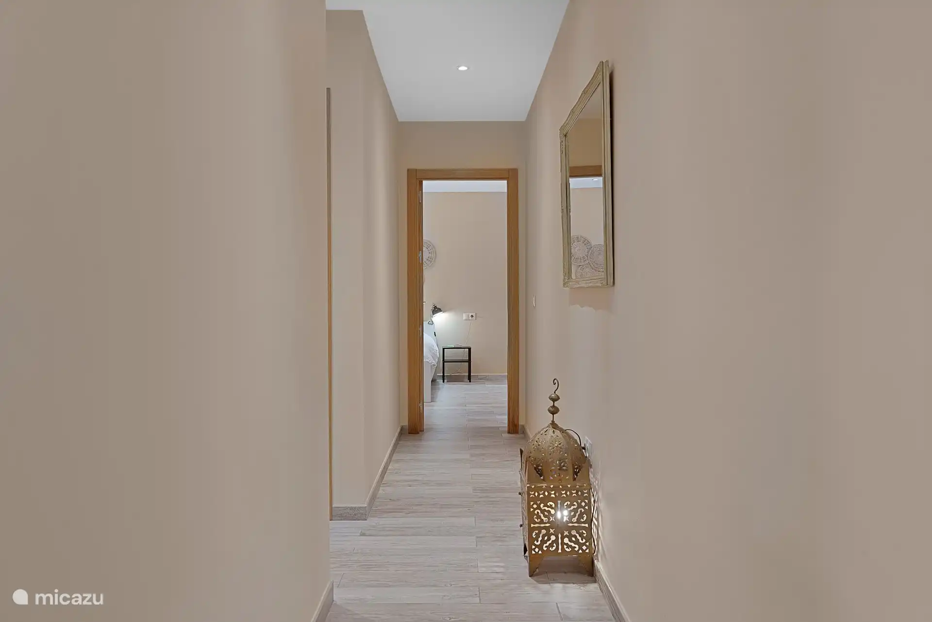 Hallway to bedrooms and bathrooms