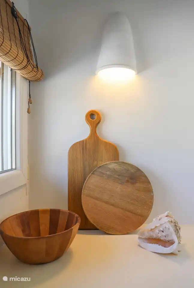 Details in the kitchen of the villa