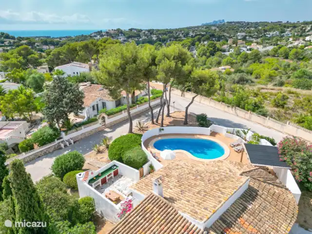 Villa El Postre | Espagne, Costa Blanca, Moraira - villa Villa El Postre vue d'en haut