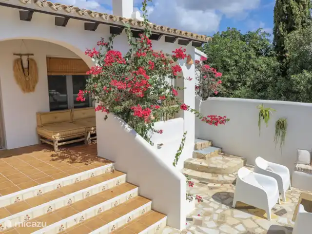 Villa El Postre | Espagne, Costa Blanca, Moraira - villa Canapé confortable à l'ombre