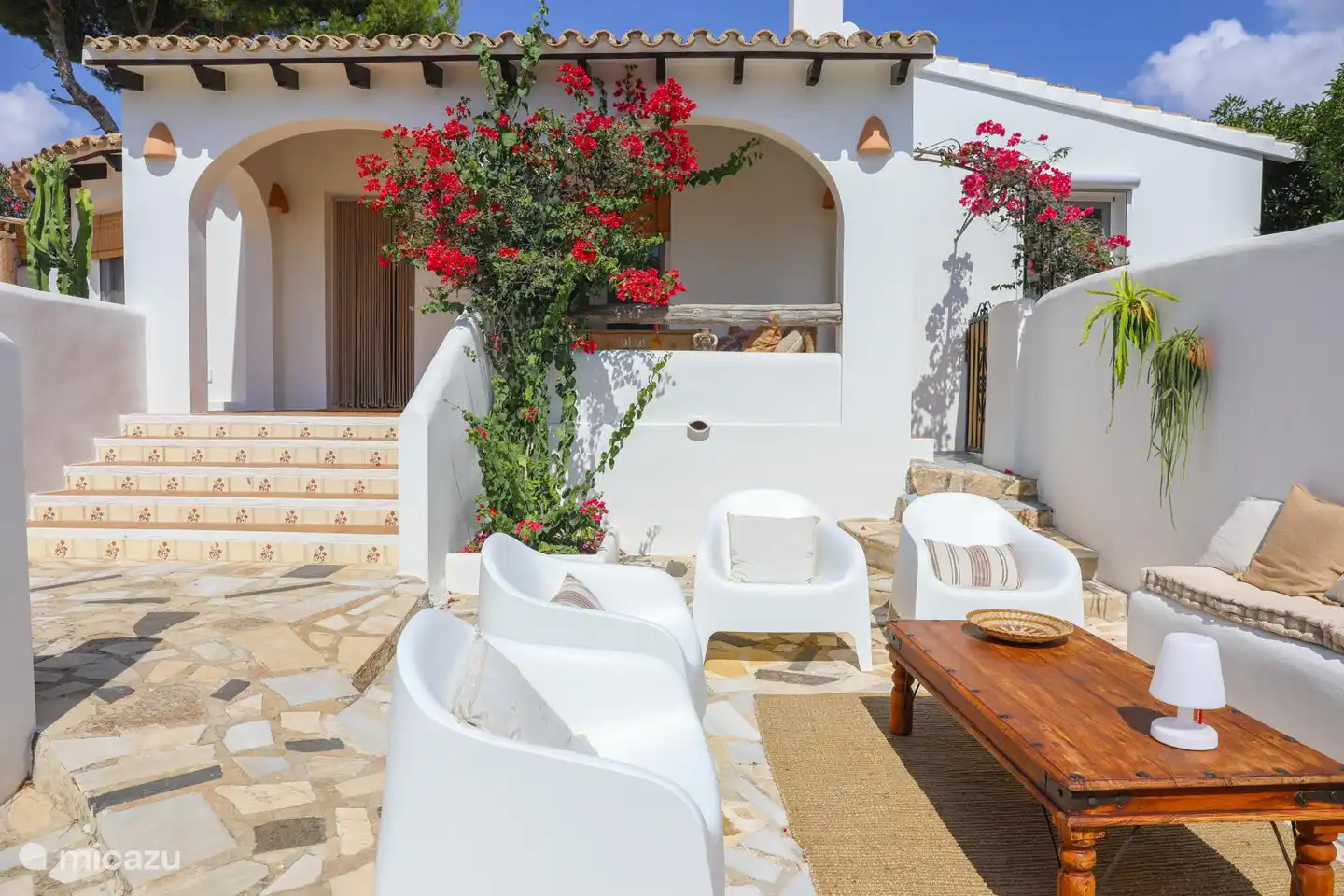 Enjoy sitting outside with the whole group