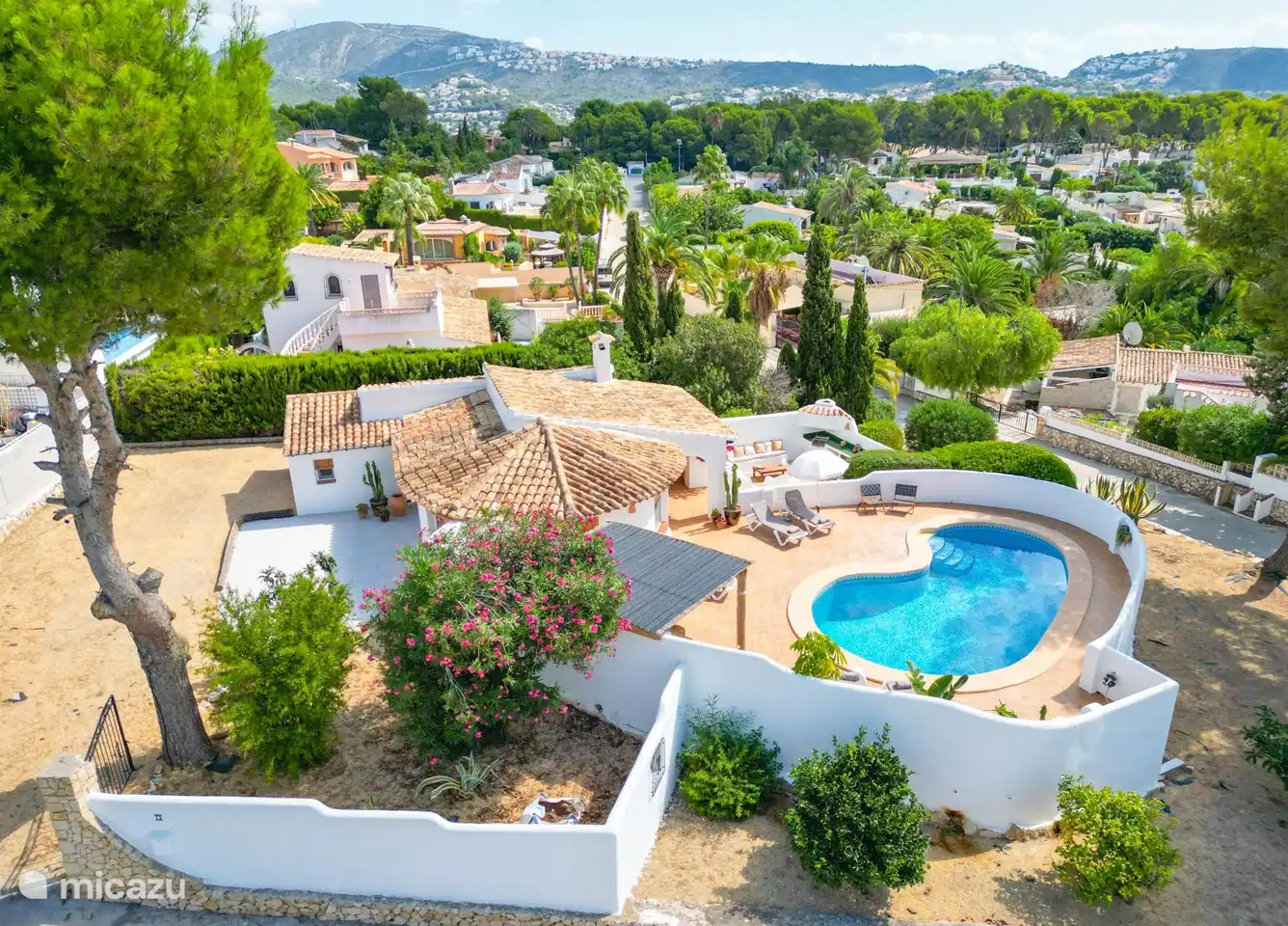 Villa el Postre from above