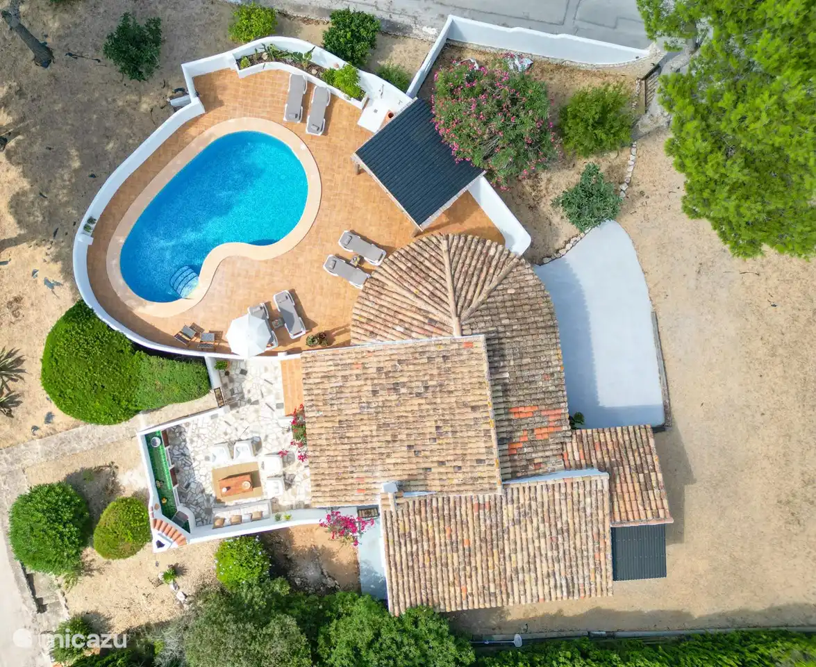 Villa el Postre from above