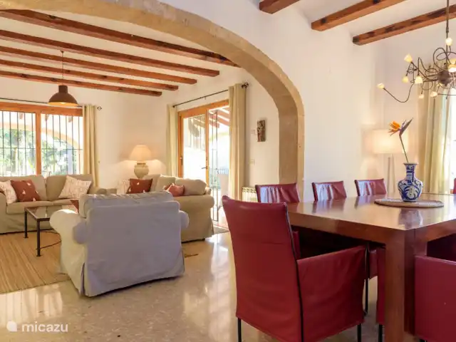 Casa de vacaciones de lujo Jávea 12p. piscina en España, Costa Blanca, Jávea - casa vacacional sala de estar