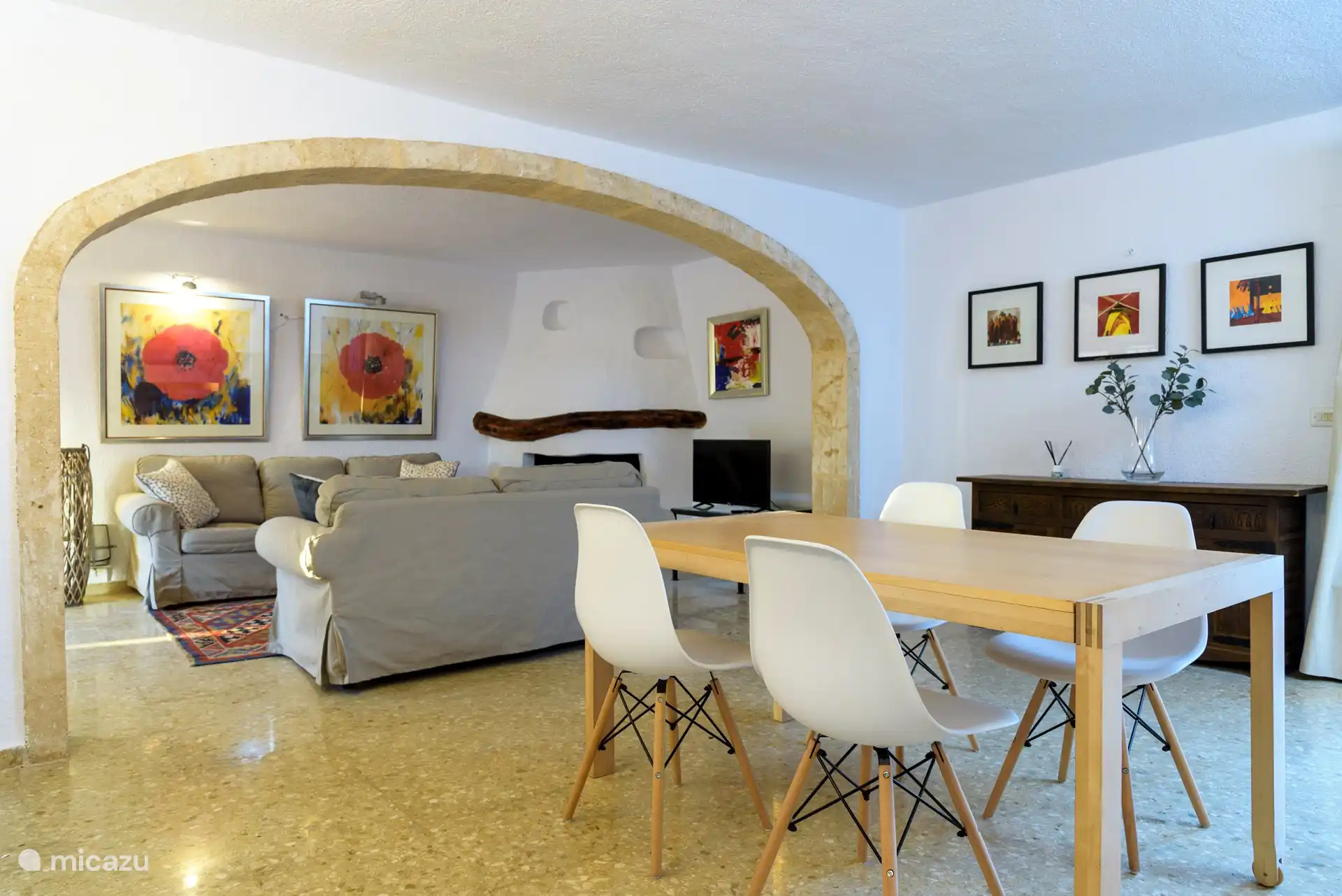 Wohnzimmer im Erdgeschoss