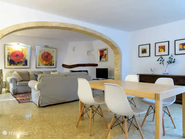 Casa de vacaciones de lujo Jávea 12p. piscina en España, Costa Blanca, Jávea - casa vacacional sala de estar en la planta baja