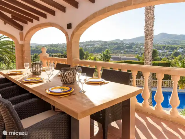 Casa de vacaciones de lujo Jávea 12p. piscina en España, Costa Blanca, Jávea - casa vacacional terraza