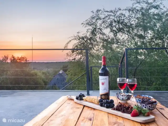 Jackals Dream | Afrique du Sud, Mpumalanga, Marloth Park - maison de vacances Vue depuis le toit-terrasse