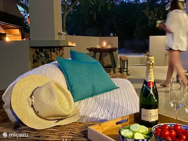 Jackals Dream | Afrique du Sud, Mpumalanga, Marloth Park - maison de vacances La terrasse