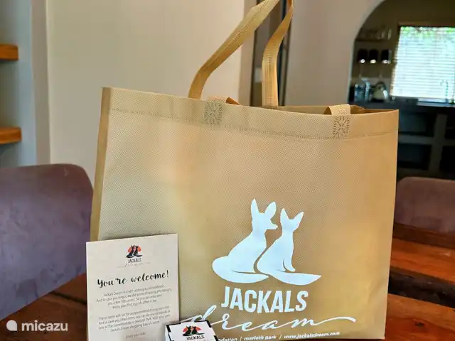 Jackals Dream | Afrique du Sud, Mpumalanga, Marloth Park - maison de vacances Sac avec des sauveteurs
