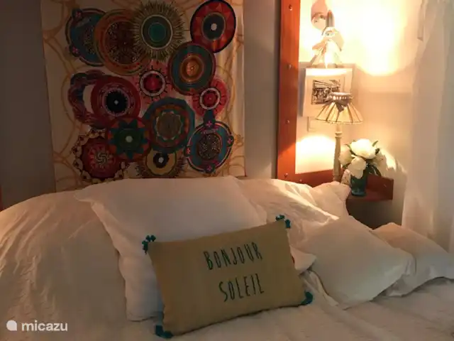 stacaravan huren in Frankrijk, Côte d´Azur, Ramatuelle – Beach House Kon Tiki St. Tropez Slaapkamer