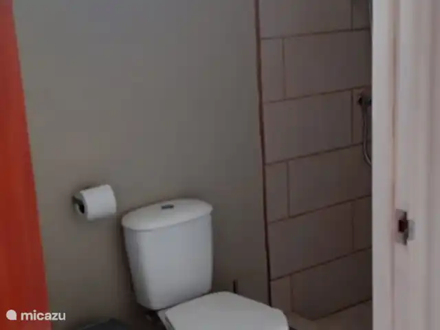 appartement huren in Aruba, Zuidoost-Aruba, San Nicolas – Cas Fontein Badkamer met toilet