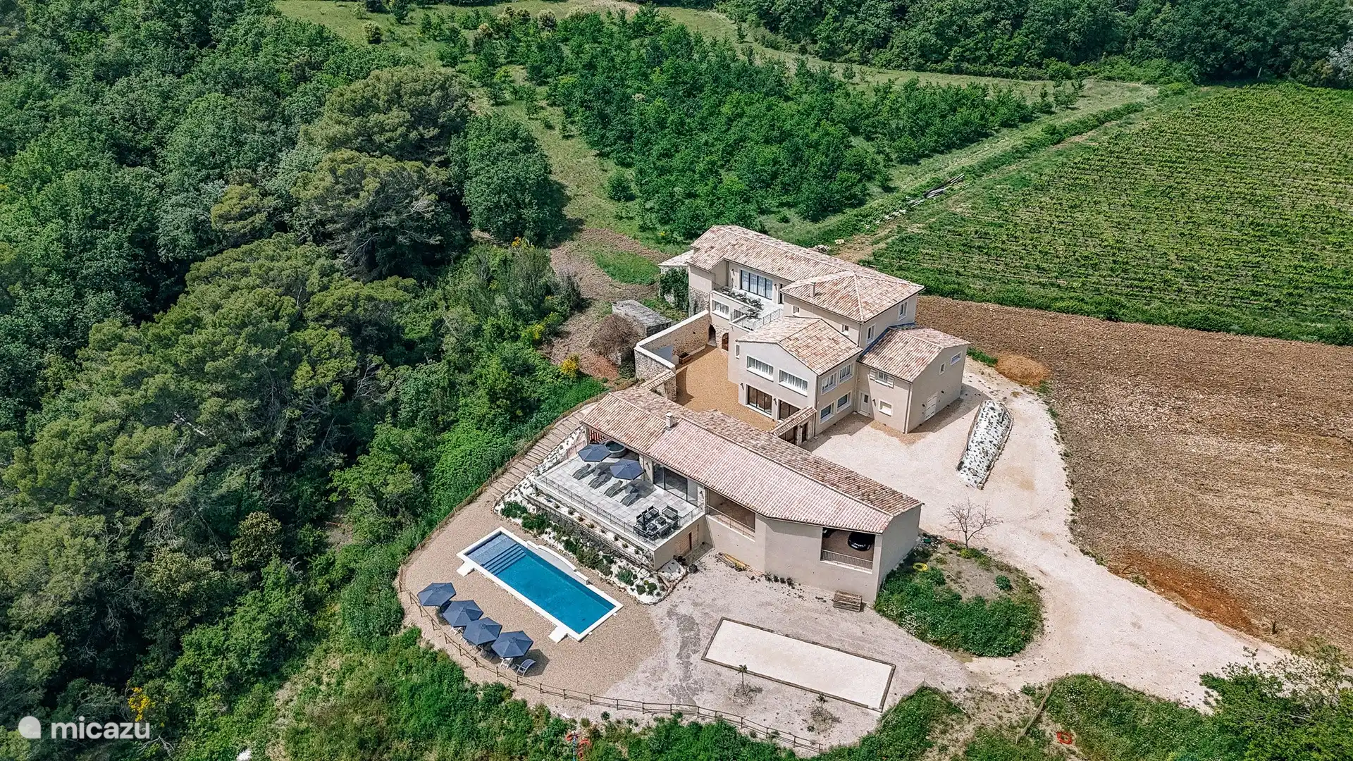Mas de Toulair - Luxus in der Provence in Frankreich, Gard, Salazac - villa
