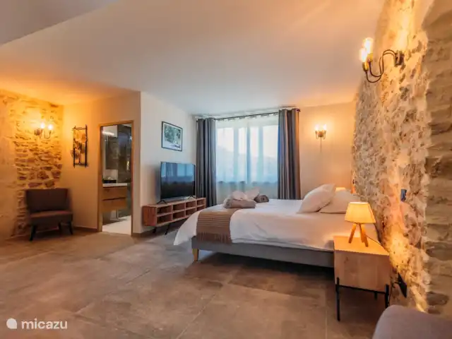 Mas de Toulair - Luxe in de Provence huren in Frankrijk, Gard, Salazac - villa Suite Escourtade