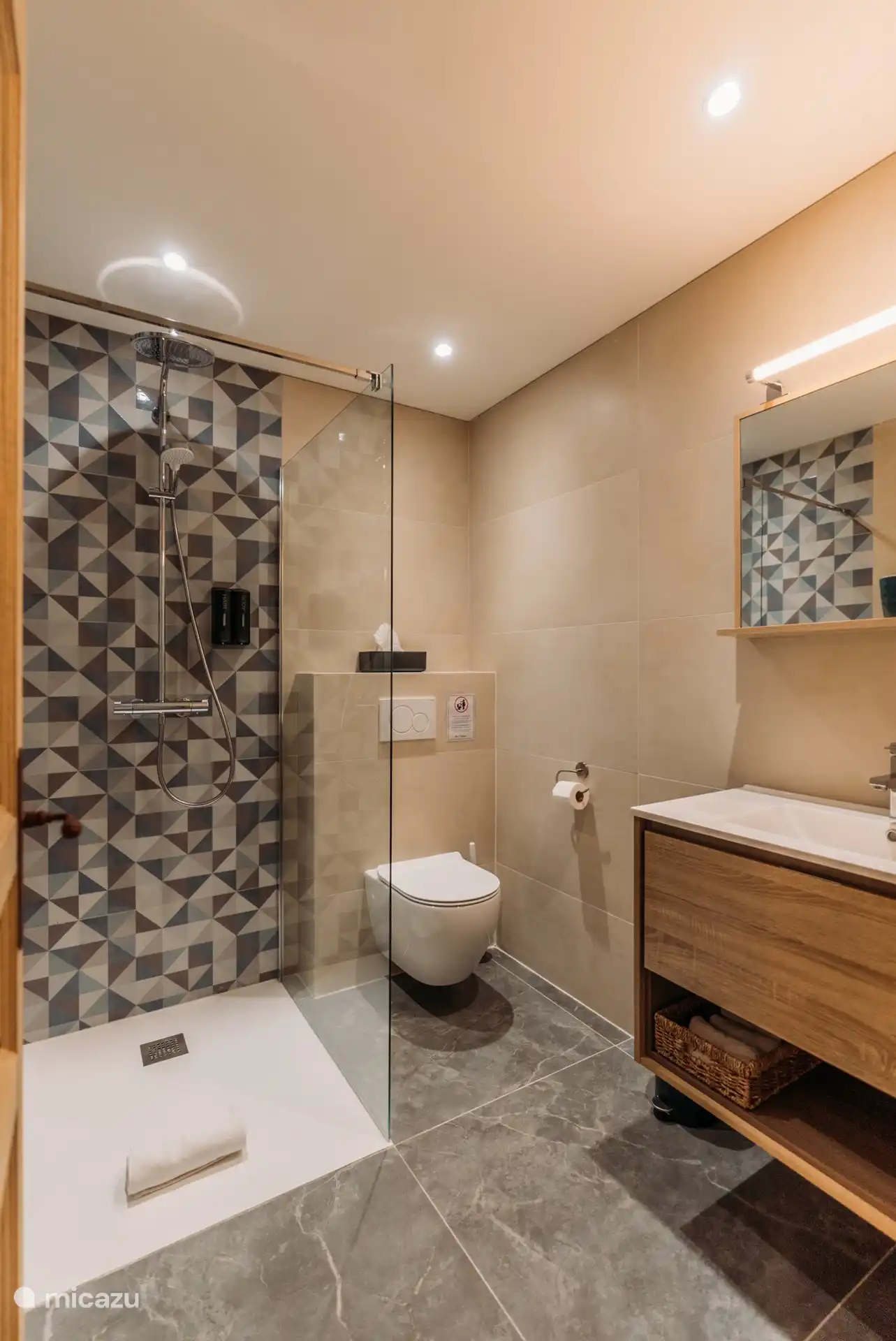 Badezimmer des Schlafzimmers Garrigue