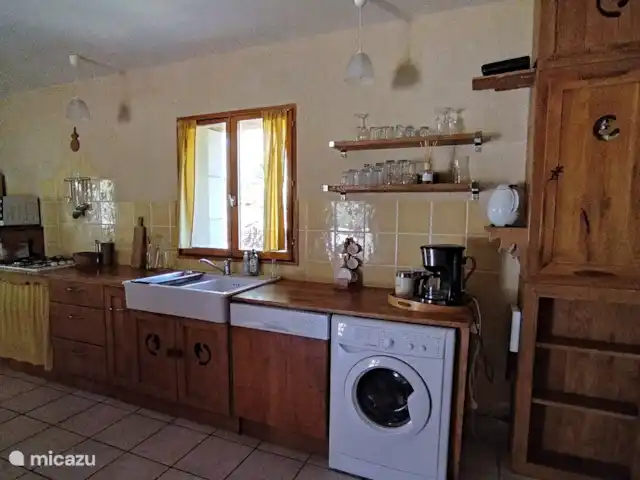 La señorita en Francia, Lot, Lavercantière - casa rural / cabaña cocina totalmente equipada,