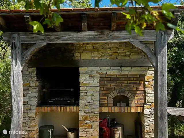 La señorita en Francia, Lot, Lavercantière - casa rural / cabaña Parilla