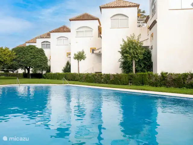 San Paul del Mar Norte huren in Spanje, Costa del Sol, Marbella - appartement Pool and community garden