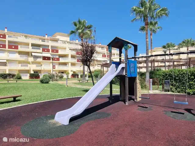 Zeebries schuilplaats huren in Spanje, Costa Blanca, Dénia - appartement Veel veilige speelruimte voor kinderen