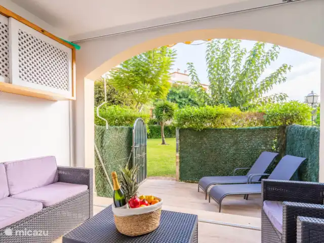 Location de Vacances Espagne, Costa Blanca, Jávea, maison mitoyenne - Maison Saint Tropez terrasse couverte au rez-de-chaussée
