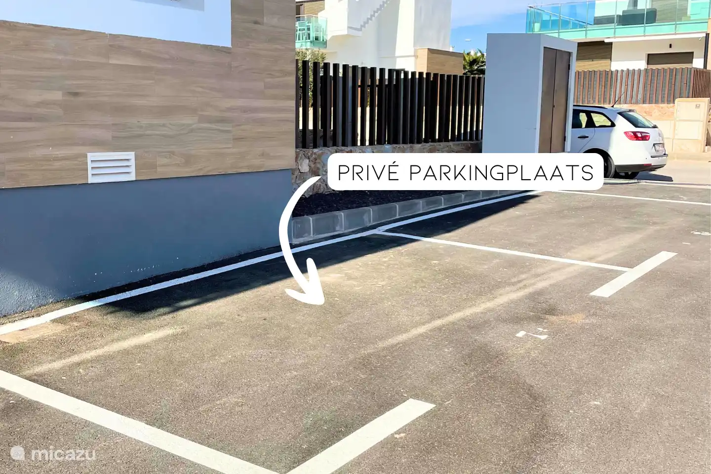 Own private parking space