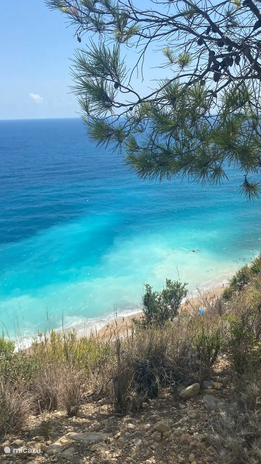 Cala Moraig: schöne Wanderroute zum Strand