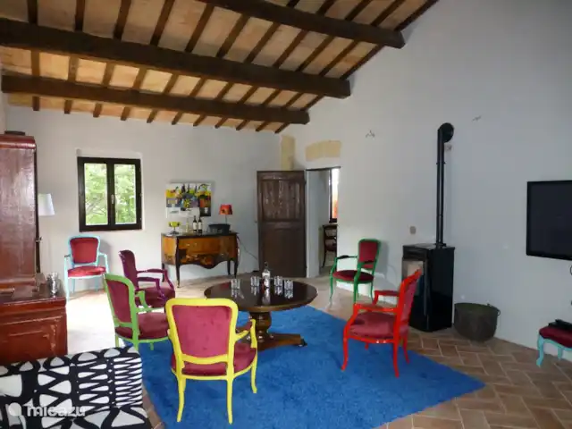 Casa Tavola | Italie, Marche, Isola Di Fano - villa Salon à l'étage