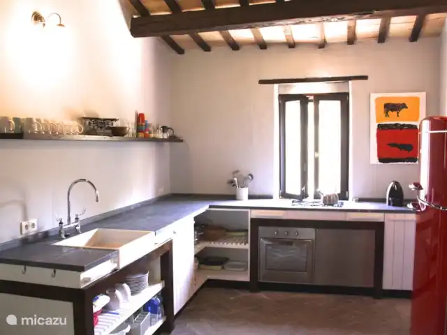 Casa Tavola | Italie, Marche, Isola Di Fano - villa Cuisine-salle à manger à l'étage