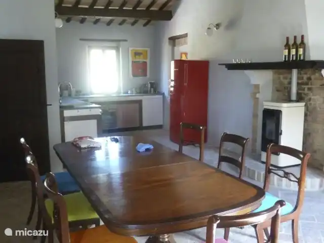Casa Tavola | Italie, Marche, Isola Di Fano - villa Cuisine-salle à manger à l'étage