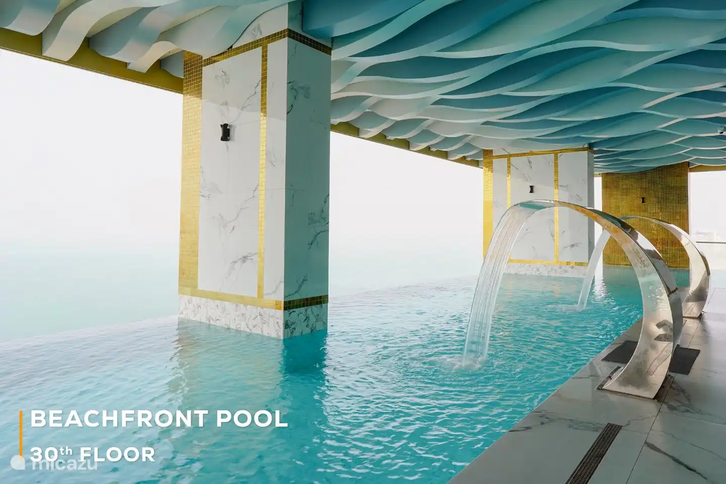 Apartamento con piscina privada Jomtien Beach Pattaya Infinity Sky Pool en el piso 30