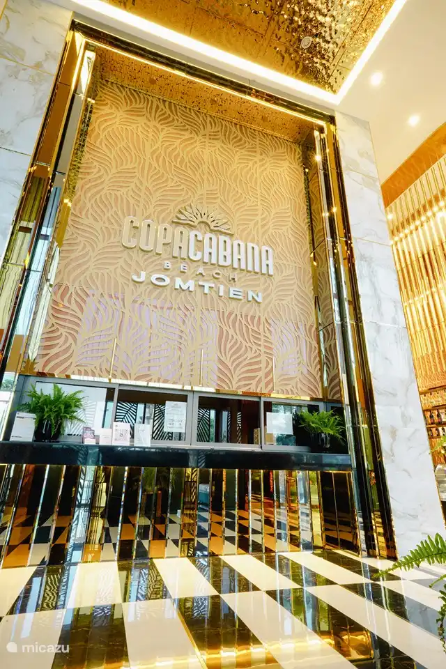 Apartamento con piscina privada Jomtien Beach Pattaya Lobby