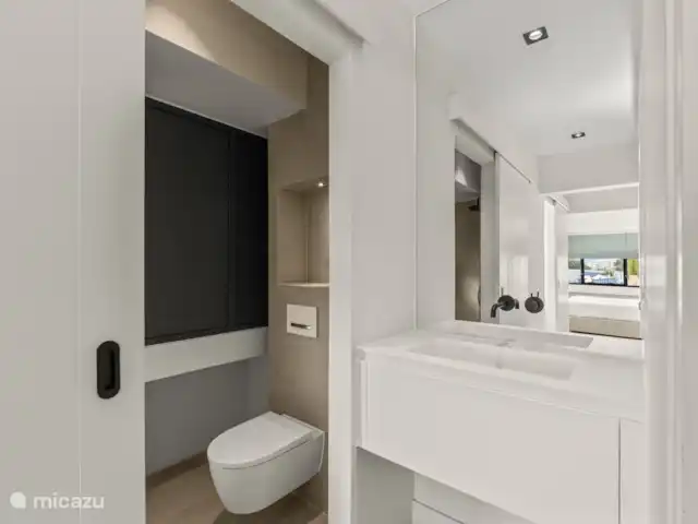 Station balnéaire de Blue Bay | Villa Bocazul 2 | Curaçao, Curaçao-Centre, Blue Bay - villa Salle de bain privée dans la chambre 3.
