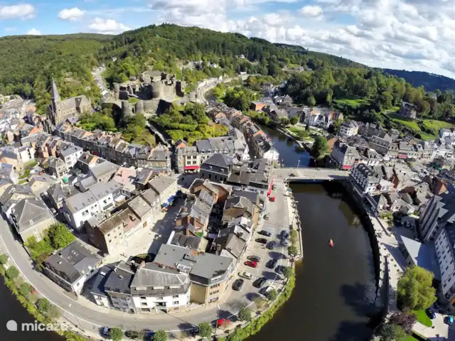Location de Vacances Belgique, Ardennes, Dochamps, chalet - Chalet Blaireau Vue aérienne de La Roche-en-Ardenne