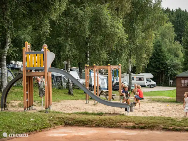 Location de Vacances Belgique, Ardennes, Dochamps, chalet - Chalet Blaireau Équipements de jeux pour les plus petits à ArdenParks Petite Suisse