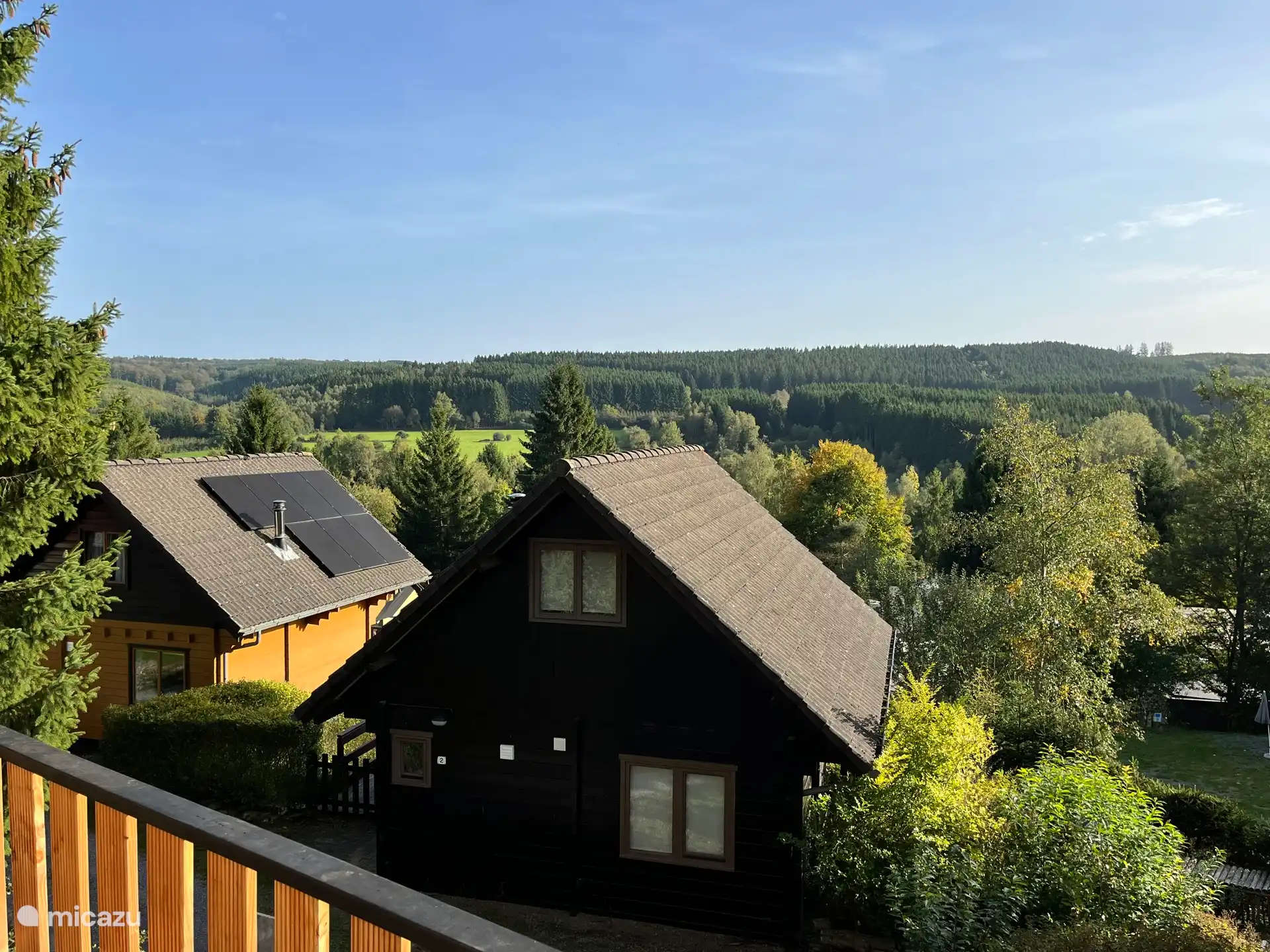 Panorama depuis la terrasse