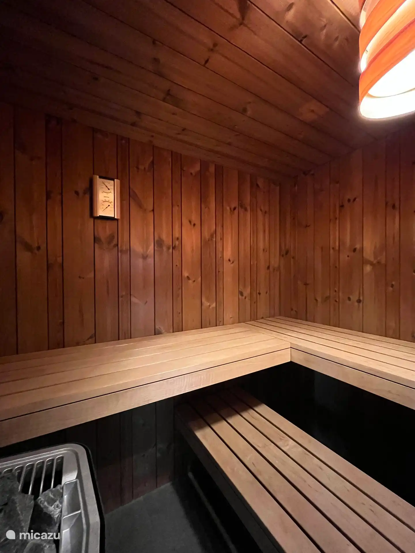Sauna finlandais pour 3 personnes